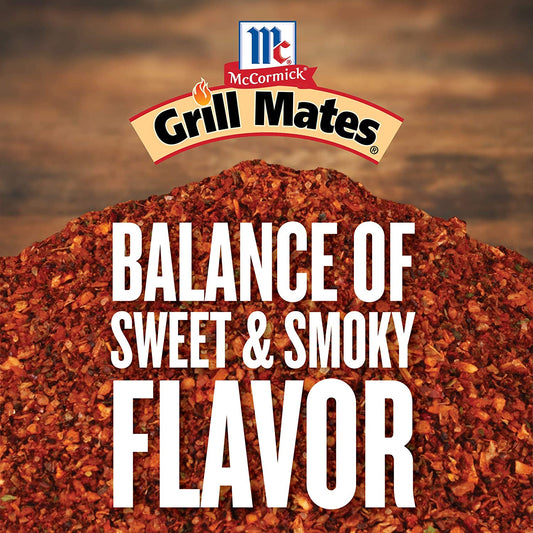 Mccormick Grill Mates Mesquite Seasoning, 24 Oz - One 24 Ounce Container of Mesquite BBQ Spice, Versatile Use in Marinades, Meats, Dressings and More
