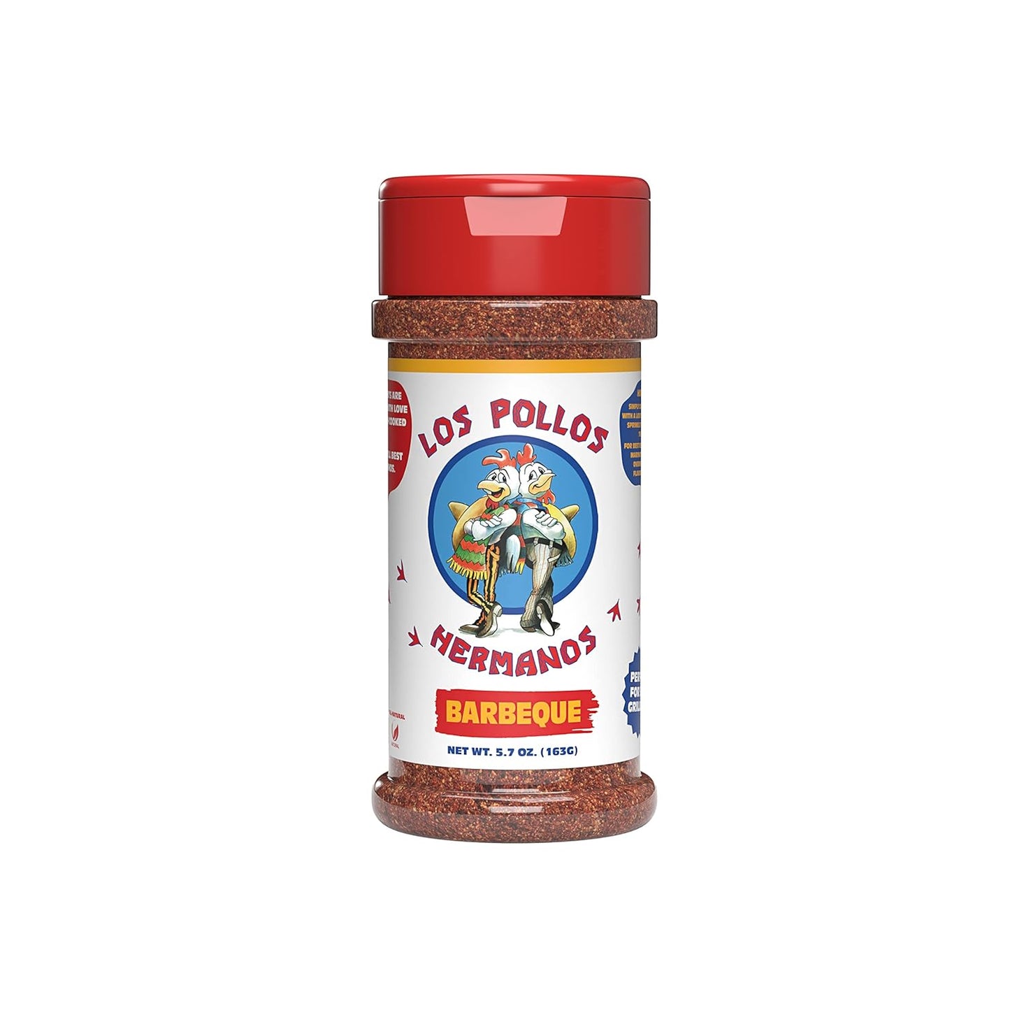 Los Pollos Hermanos Chicken Seasoning and Chicken Rub - Barbecue Blend 5.6 Oz Bottle - Kosher, Gluten Free and Non-Gmo - Officially Licensed Breaking Bad