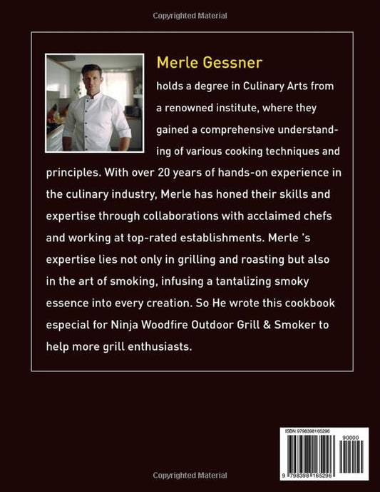 The Complete Ninja Woodfire Outdoor Grill Cookbook with Pictures: 1000 Days of Smoke, Quick & Delicious Grilling Recipes to Be the MASTER of Grilling and Smoking Food for Everyone on a Picnic