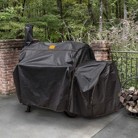 Oklahoma Joe’S Highland Offset Smoker Cover, Black