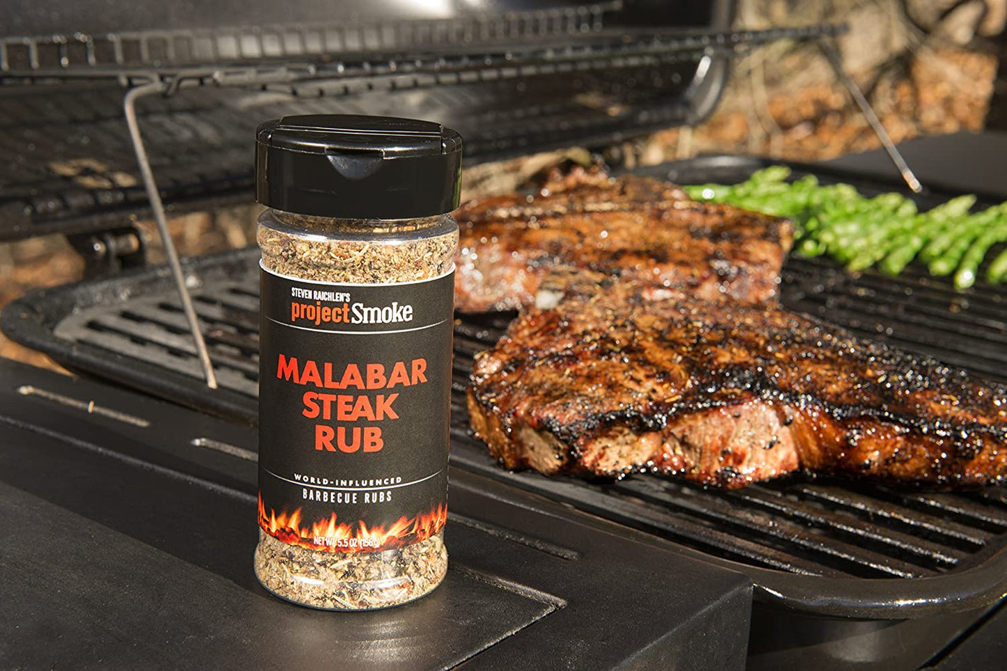 STEVEN RAICHLEN'S Project Smoke BBQ Spice Rub Seasoning Combo Pack - 6 Pack World Wide Barbeque