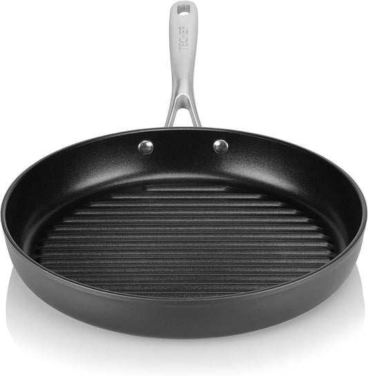 - Onyx Collection, 12-Inch Grill Pan, Coated with New Teflon Platinum Non-Stick Coating (PFOA Free) (12-Inch)