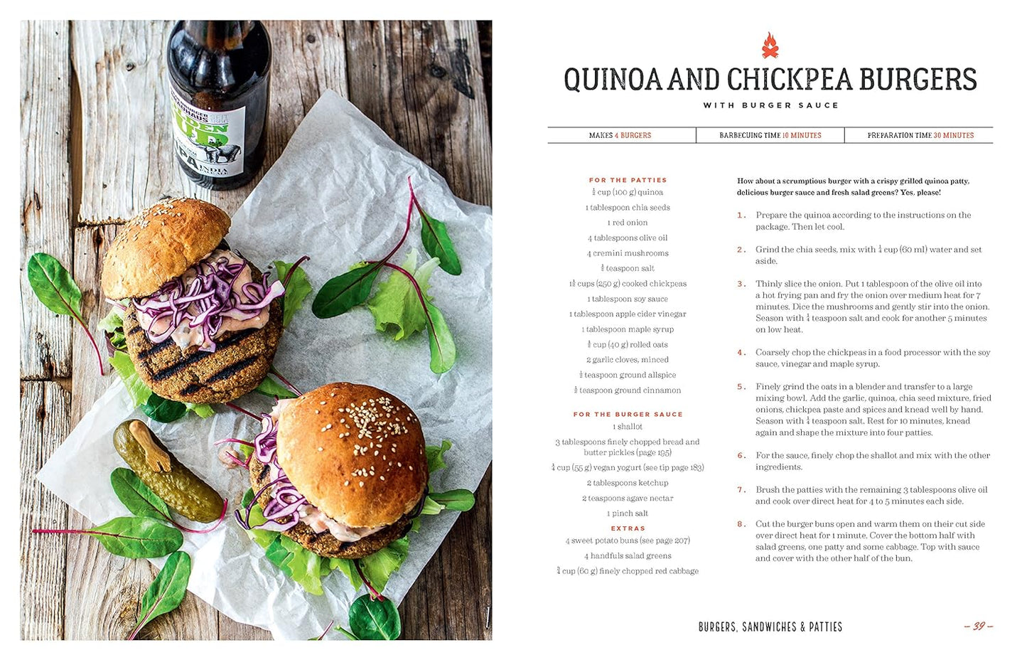 Vbq―The Ultimate Vegan Barbecue Cookbook: over 80 Recipes―Seared, Skewered, Smoking Hot!