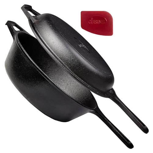 Best Cuisinel Cast Iron Skillet Set for BBQ Aficionados