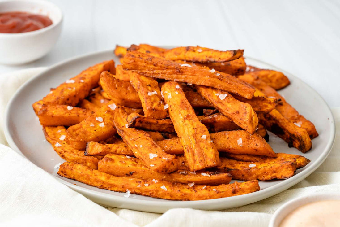 Air-Fried Sweet Potato Fries Recipe