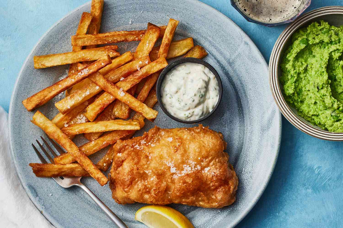 Frozen Fries & Homemade Fish Fillets Recipe