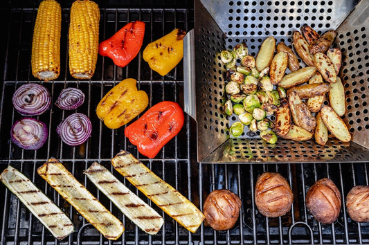 How to grill vegetables in a grill basket perfectly on the grill