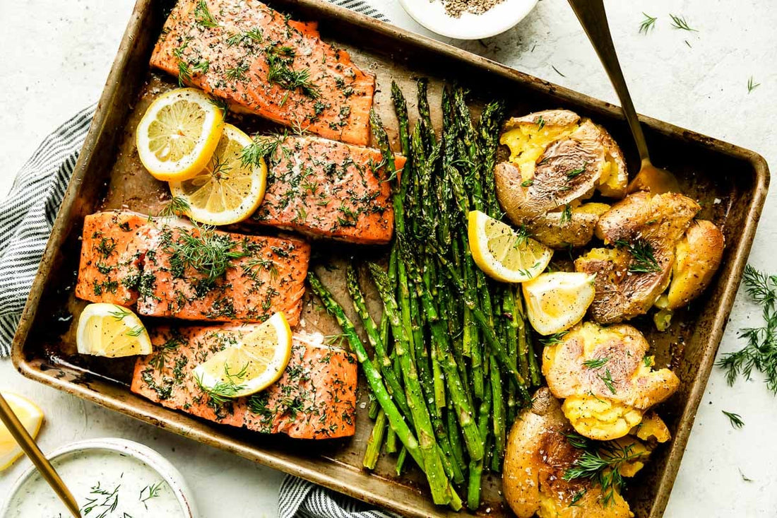 Sheet Pan Salmon and Asparagus Recipe