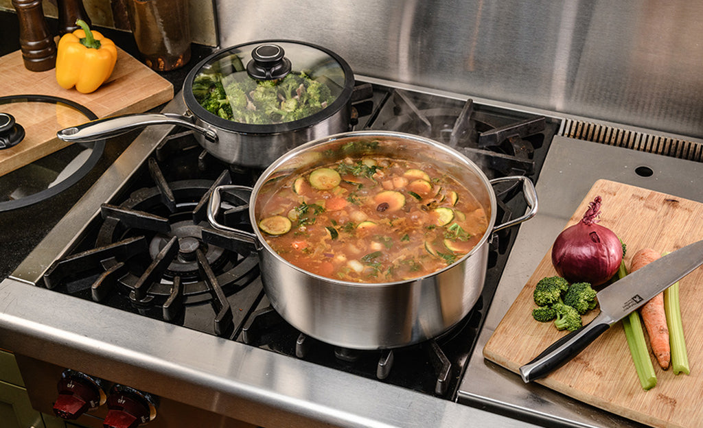 How to make vegetable stock in a crock pot for barbecue enthusiasts