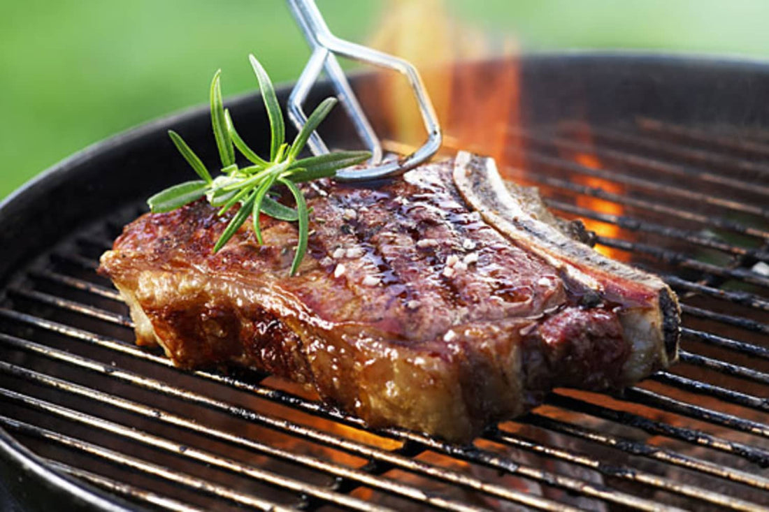 Savor Korean Rib Eye Steaks with Toasted Sesame Salt