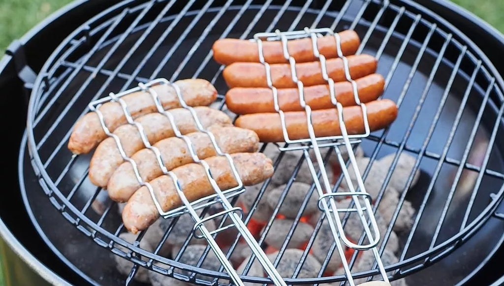 How long do you grill vegetables in a basket for perfect results?