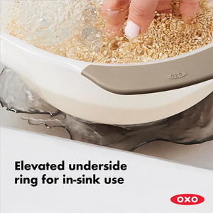 OXO Good Grips Rice & Small Grains Washing Colander, 15.4 X 23.3 X 13.9 Cm