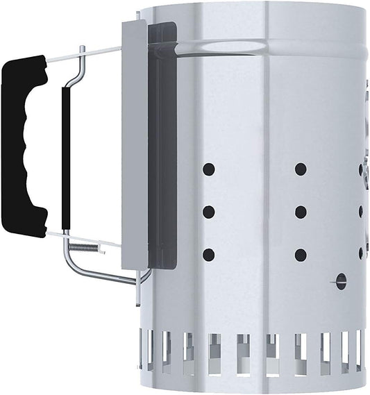 Char-Griller 19586 Charcoal Chimney Starter, Stainless