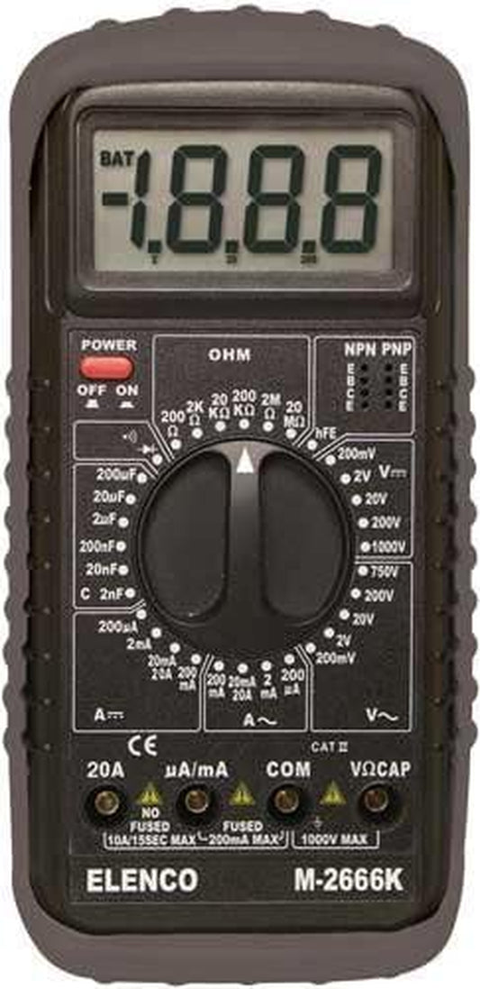Elenco - Deluxe Full Function Digital Multimeter Kit [ M-2666K ]