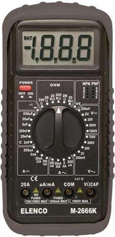 Image of Elenco - Deluxe Full Function Digital Multimeter Kit [ M-2666K ]