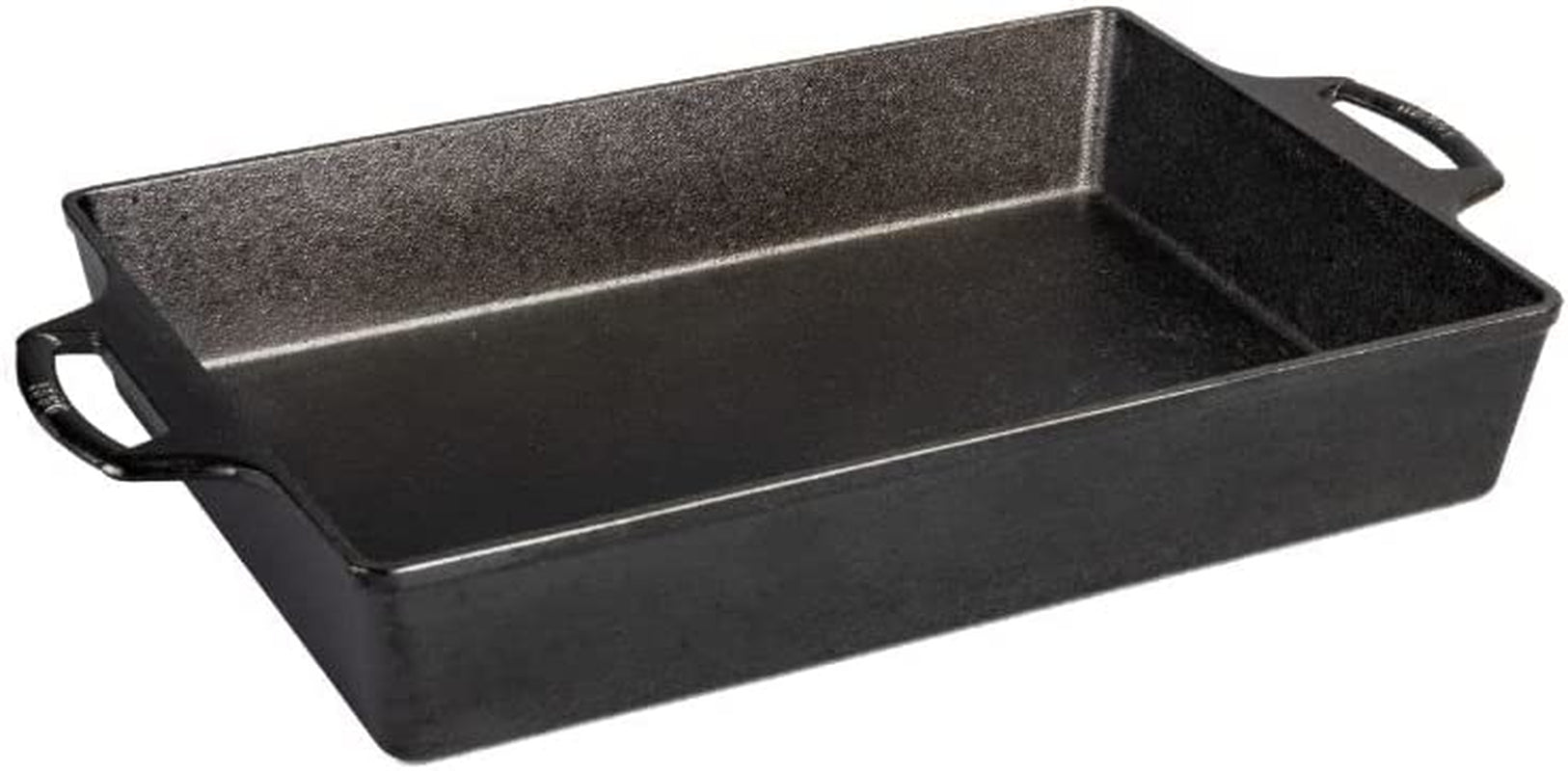 Lodge 9"X13" Cast Iron Casserole, Black