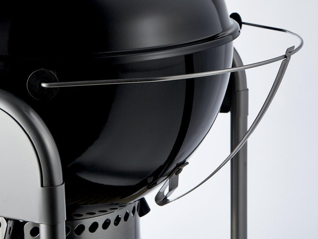 Weber Performer Deluxe Charcoal Grill, 22-Inch, Touch-N-Go Gas Ignition System, Black