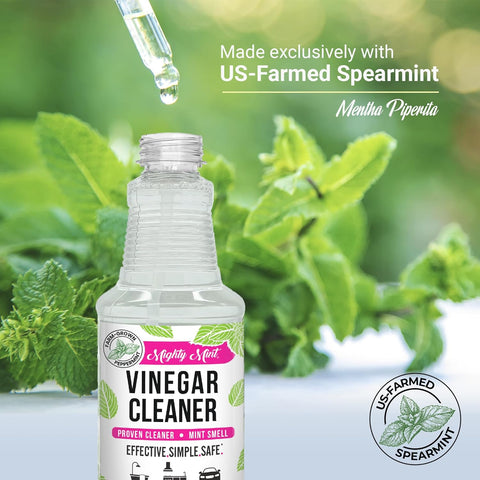 Image of Mighty Mint Vinegar Cleaner, All-Purpose Spray, Spearmint Scent, 16Oz