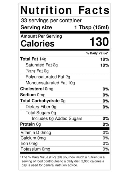 La Tourangelle, Avocado Oil, Handcrafted from Premium Avocados, Great for Cooking, as Butter Substitute, and for Skin and Hair, 16.9 Fl Oz