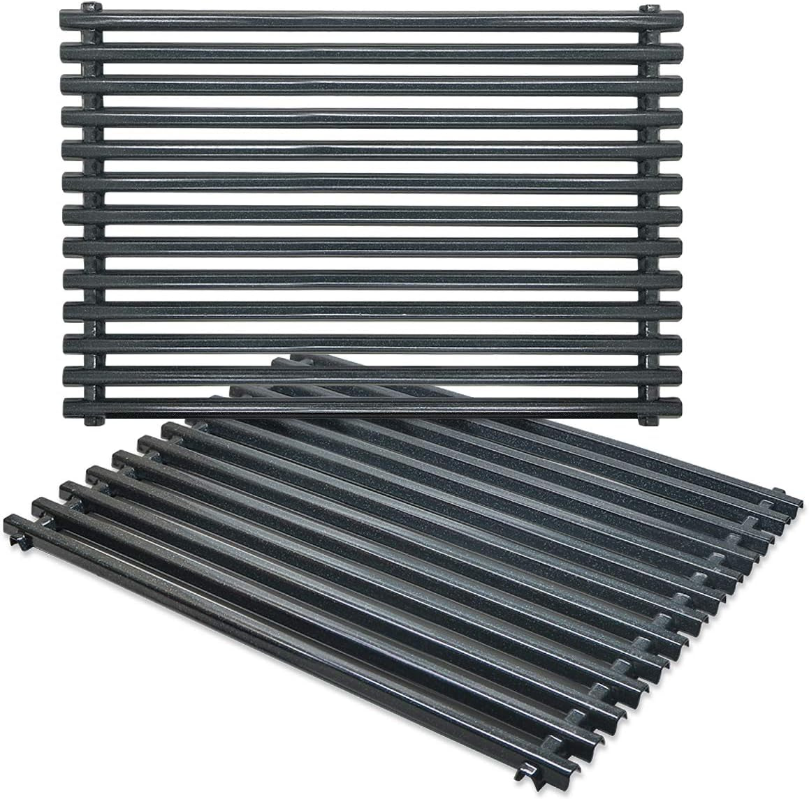 Antree 7525 Porcelain Enameled Grates (17.4 X 11.8 X 0.25) for Weber Spirit 300 Series, Spirit 700, Genesis Silver Gold B/C Replacement Weber 7525 Grates