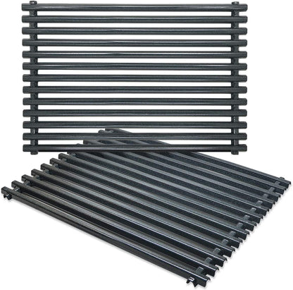 Antree 7525 Porcelain Enameled Grates (17.4 X 11.8 X 0.25) for Weber Spirit 300 Series, Spirit 700, Genesis Silver Gold B/C Replacement Weber 7525 Grates
