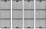 Hisencn Porcelain Cast Iron Cooking Grates Replacement for Chargriller Duo 5050, 3001, 5650, 3008, 3030, 3725, 4000, 2121, King Griller 3008 5252, Gas Grill Models Set of 4 Grill Grids