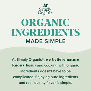 Simply Organic Garlic Powder, 3.64-Ounce Jar, Pure A-Grade Organic Garlic, Dried & Ground, Kosher, No ETO, Non GMO