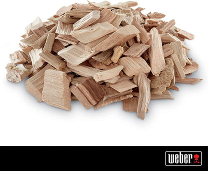 Weber Apple Wood Chips, for Grilling and Smoking, 192 Cu. In