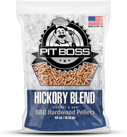 Pit Boss 40 Lb Hickory Blend Hardwood Pellets