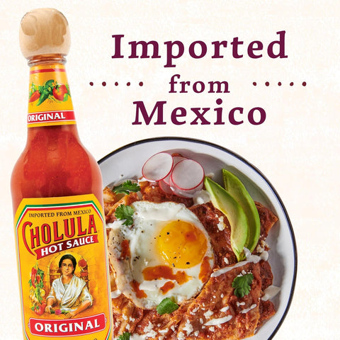 Image of Cholula Hot Sauce Variety Pack, Product of Mexico, Gift Set Includes Six 5 Fl Oz Signature Cholula Hot Sauces for Eggs, Pizza, Mexican Dishes, and More, 30 Fl Oz