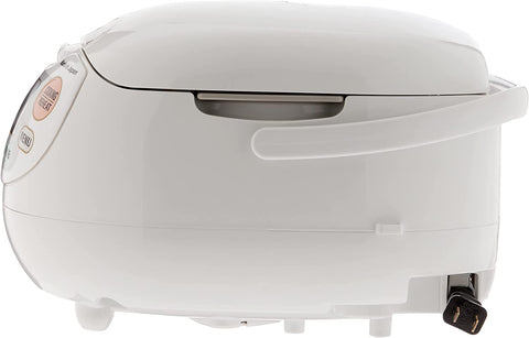 Image of Zojirushi NS-ZCC10 5-1/2-Cup Neuro Fuzzy Rice Cooker and Warmer, Premium White