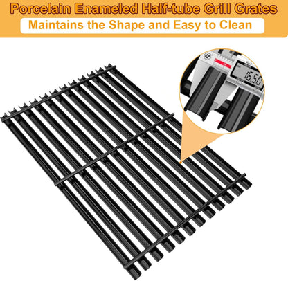 Spirit 300 Grill Grates for Weber Spirit 300 SER Spirit E/S 310, E/S-320, SP320, E/S-330 Parts, for Weber Silver Gold B/C Genesis 1000/2000/3000 Genesis Platinum B&C, Spirit 700 Genesis Silver Grates