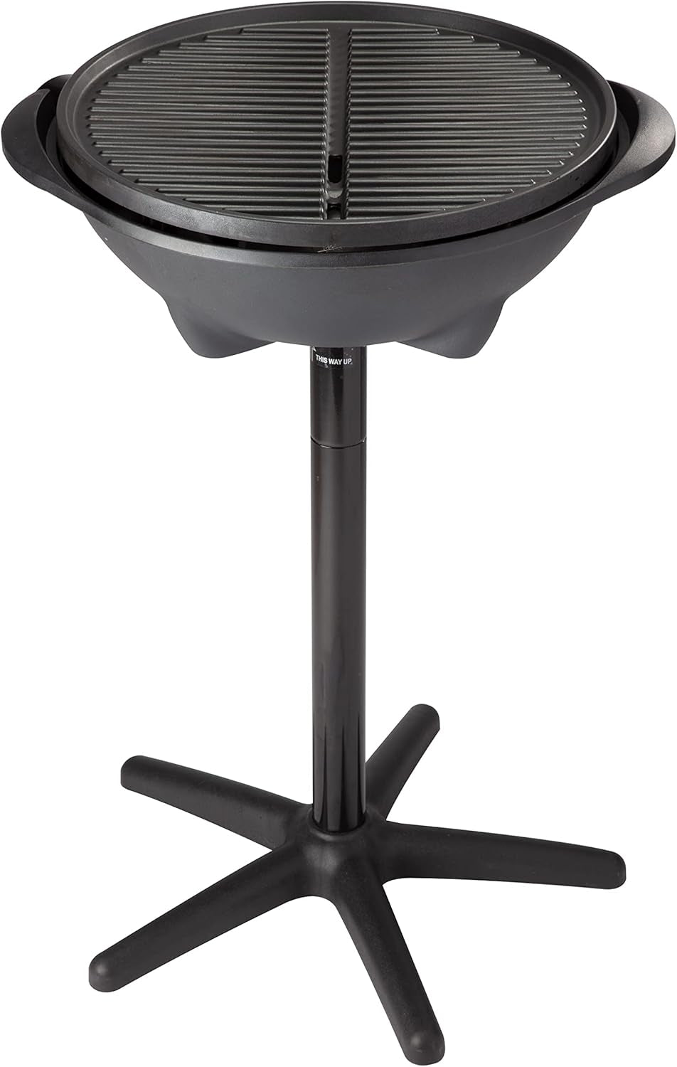 Cuisinart Indoor/Outdoor Electric Grill, 2-In-1 Portable BBQ with Non-Stick Cooking Surface, Electric Grill Outdoor with Adjustable Heat, Stand/Tabletop Options for Cookouts, Barbecues, Small Spaces