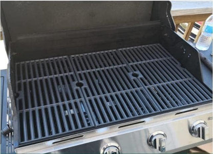 Grill Grates for Charbroil Advantage 4 Burner 463343015 463344015 463344116, Advantage 2 Coal Parts 463340516 Gas Grill, G467-0002-W1 Cast Iron Cooking Grids for Tru Infrared 463336016, 16 15/16"