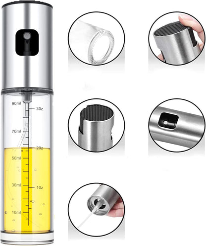 Oil Sprayer for Cooking,100Ml Olive Oil Spritzer,Oil Sprayer for Air Fryer, Salad,Bbq,Roasting