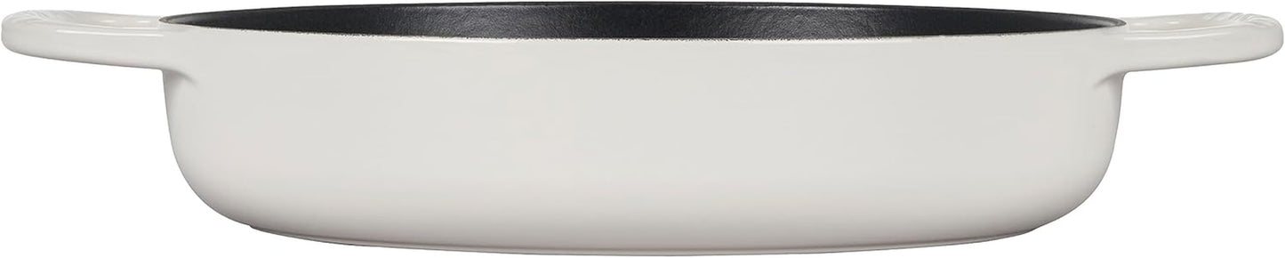 Le Creuset Signature Cast Iron Everyday Pan, 11", White