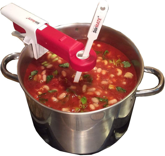 Stirmate Automatic Pot Stirrer GEN 3- Variable Speed, Self-Adjusting, Powerful, Cordless, (Updated 2024)