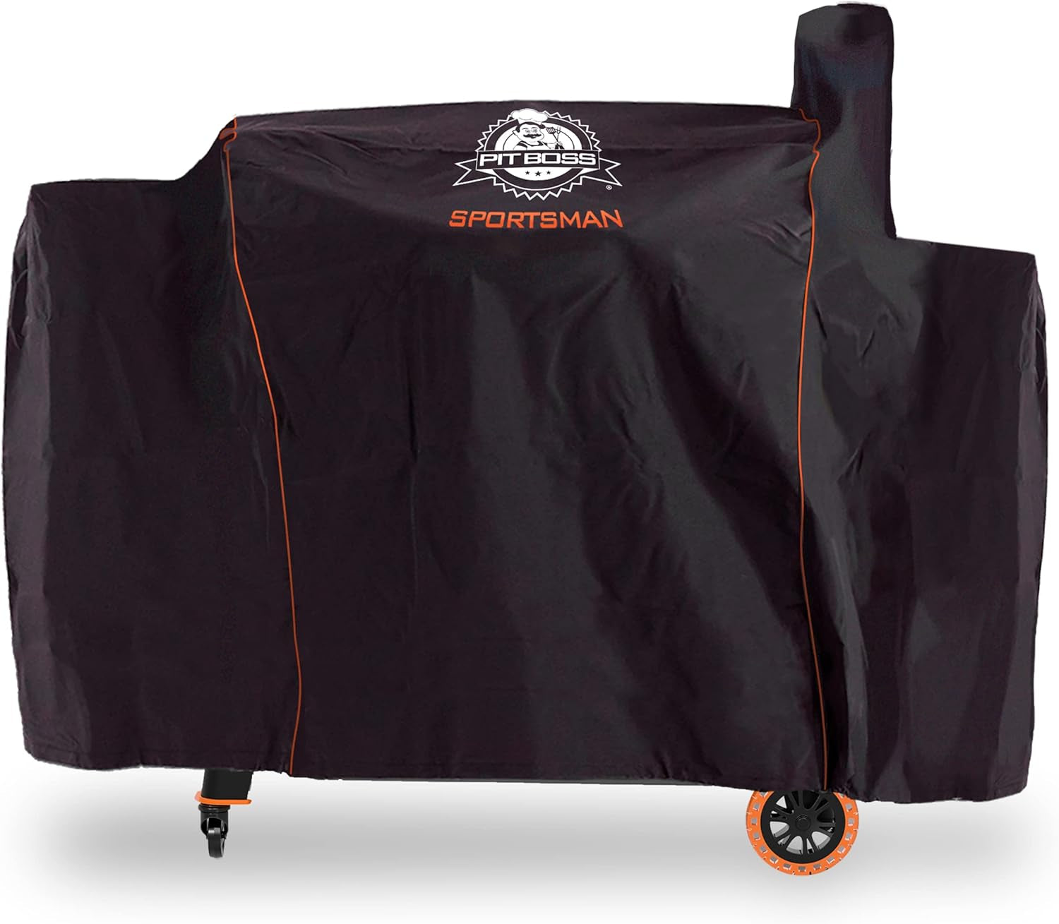 Pit Boss Grills Sportsman 1100 Wood Pellet Grill Cover, Black, (30939)