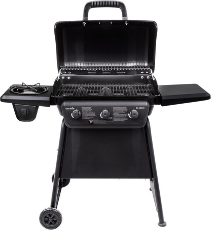 Char-Broil® Classic Series™ Convective 3-Burner with Side Burner Propane Gas Stainless Steel Grill - 463773817-P2