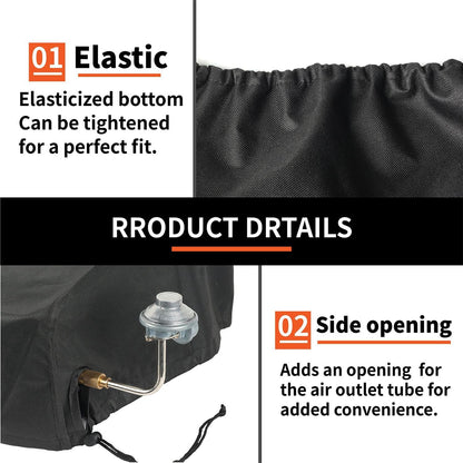 Blackstone 22" Griddle Cover - Water Resistant 600D Polyester Heavy Duty Flat Top Gas Grill Cover - Exclusively Fits Blackstone 22" Griddle Cooking Station