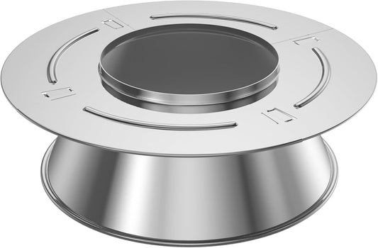 Charcoal Heat Controller for Most Weber 22'' Kettle Charcoal Grill,Bbq Whirlpool for Nexgrill Charbroil 22 in Kettle XL Kamado/Big Green Egg,Stainless Steel BBQ Charcoal Grill Accessories