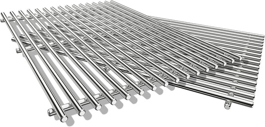Qulimetal SUS304 Grill Grates for Weber Spirit 300 and GS4 Spirit II 300 Series, Spirit 700, Genesis Silver B & C, Genesis Gold B & C, Genesis Platinum B & C, Genesis 1000-3500