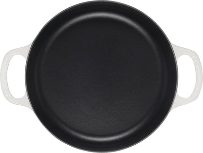 Le Creuset Signature Cast Iron Everyday Pan, 11", White