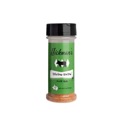Hickman'S BBQ Divine Swine Rub - Great on Pork, Pork Chops, Pork Butt, Pork Loin and More - Gluten Free - 4 Oz