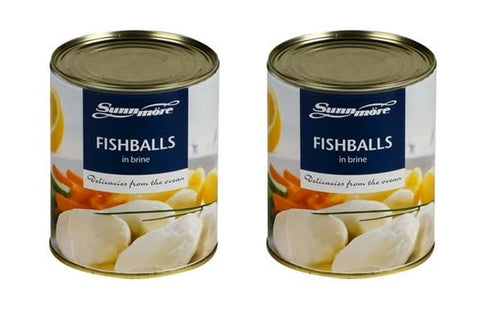 Image of Sunnmore Fiskeboller Fishballs in Brine - 28 Ounces - 2 Pack