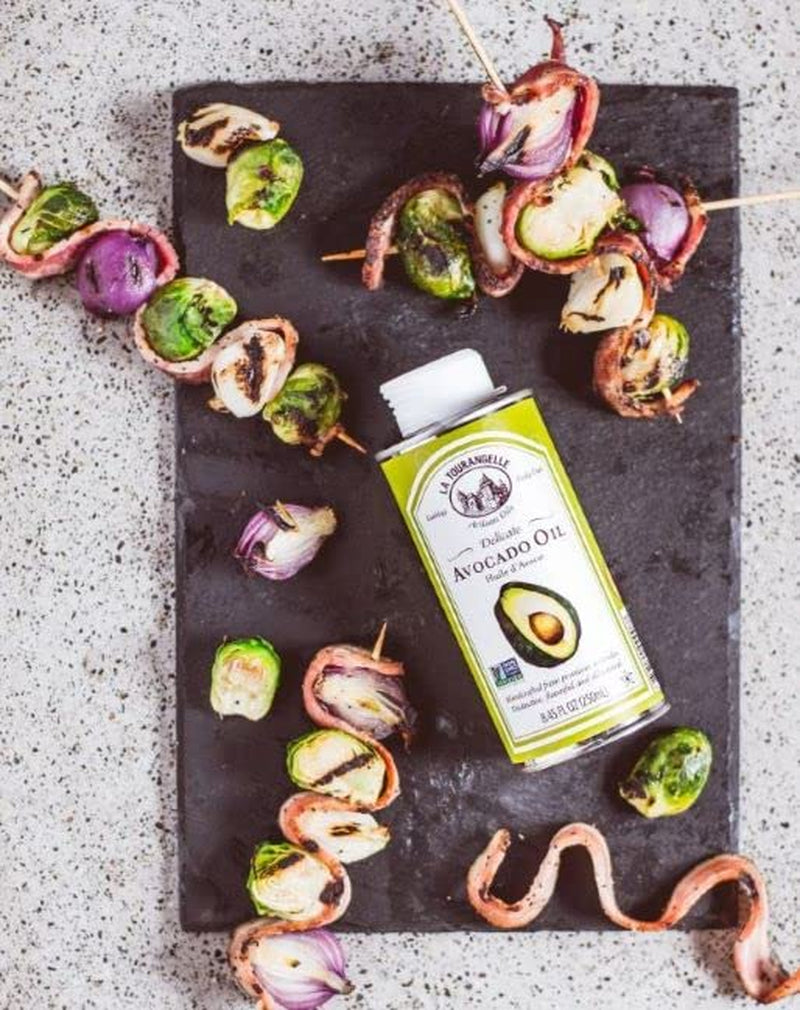 La Tourangelle, Avocado Oil, Handcrafted from Premium Avocados, Great for Cooking, as Butter Substitute, and for Skin and Hair, 16.9 Fl Oz