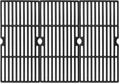 Grill Grates for Charbroil Advantage 4 Burner 463343015 463344015 463344116, Advantage 2 Coal Parts 463340516 Gas Grill, G467-0002-W1 Cast Iron Cooking Grids for Tru Infrared 463336016, 16 15/16"
