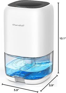 Dehumidifier,Tabyik 35 OZ Small Dehumidifiers for Room for Home, Quiet with Auto Shut Off, Dehumidifiers for Bedroom (280 Sq. Ft), Bathroom, RV, Closet