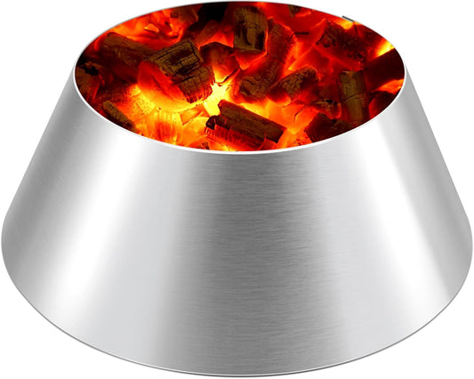 Uniflasy BBQ Whirlpool for Weber Kettle 22, 26.75 Inches WSM Weber Smokey Mountain for Big Green Egg XL Kamado Cone Kettle Charcoal Grill Accessories for Weber Master Touch 22