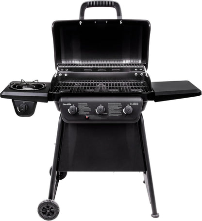 Char-Broil® Classic Series™ Convective 3-Burner with Side Burner Propane Gas Stainless Steel Grill - 463773817-P2